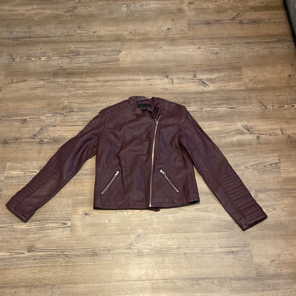 Metaphor Jackets & Blazers - Metaphor Moto Style Faux Leather Biker Jacket M